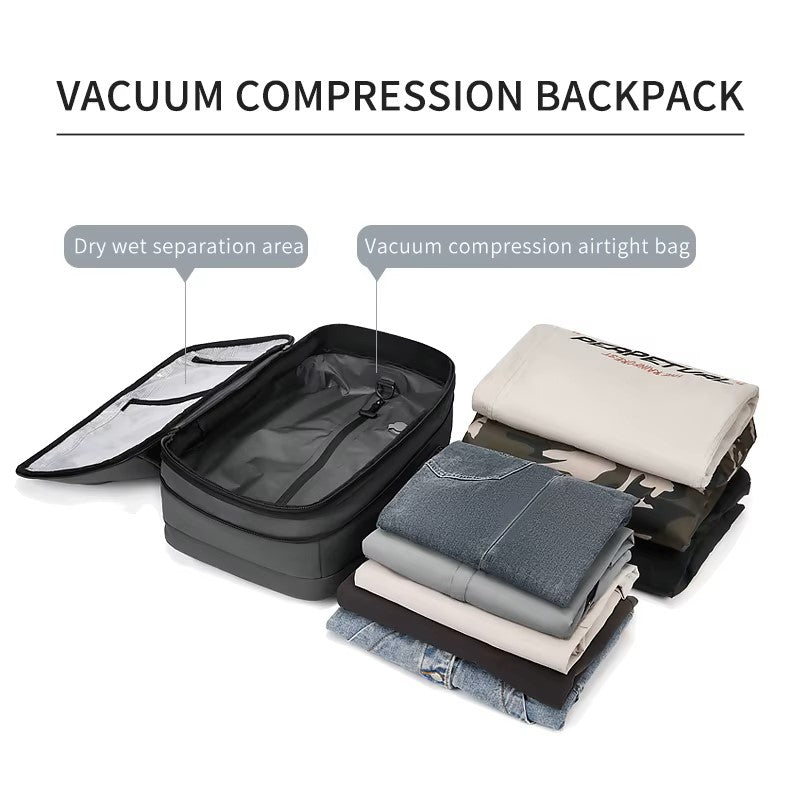 Vac&Pack Compact Vacuum Seal Travel Backpack